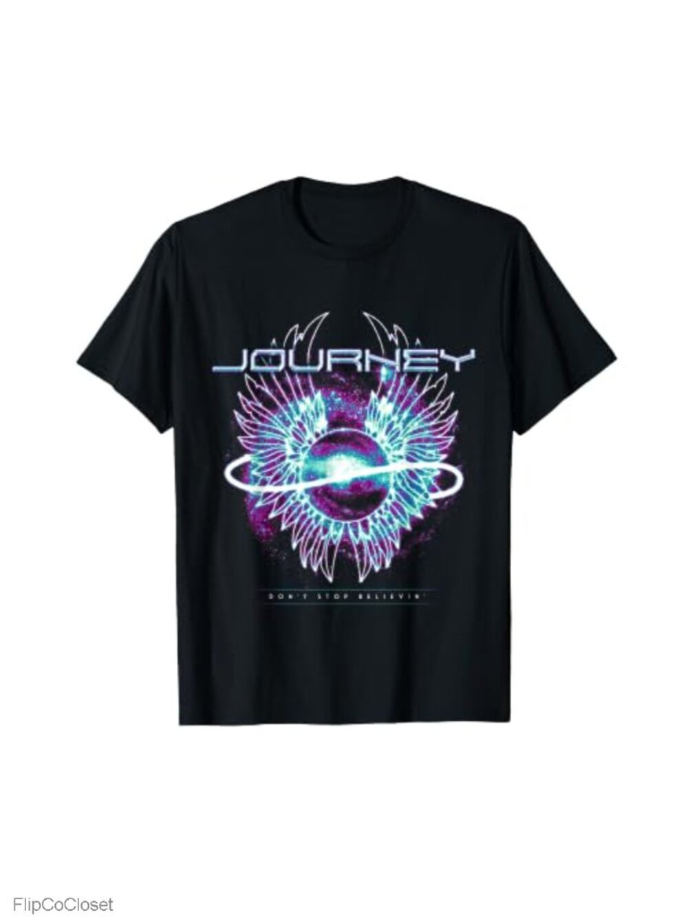 Galaxy Wings Space Fantasy T-Shirt Short Sleeve Cosmic Tee